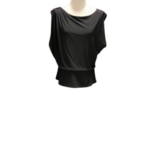 WHBM Black Top - Picture 1 of 5